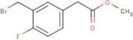 Methyl 3-(bromomethyl)-4-fluorophenylacetate