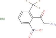 2-Nitro-6-(trifluoromethyl)phenacylamine hydrochloride