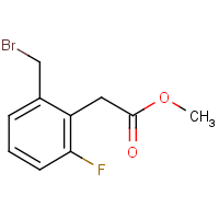 Methyl 2-(bromomethyl)-6-fluorophenylacetate