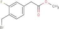 Methyl 4-(bromomethyl)-3-fluorophenylacetate