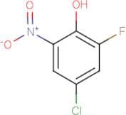 4-Chloro-2-fluoro-6-nitrophenol