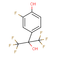 2-Fluoro-4-(1,1,1,3,3,3-hexafluoro-2-hydroxypropan-2-yl)phenol