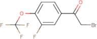 3-Fluoro-4-(trifluoromethoxy)phenacyl bromide