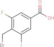 4-(Bromomethyl)-3-fluoro-5-iodobenzoic acid
