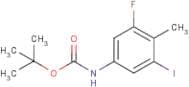 3-Fluoro-5-iodo-4-methylaniline, N-BOC protected