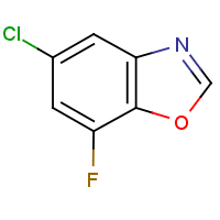 5-Chloro-7-fluoro-1,3-benzoxazole