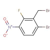 6-Bromo-2-fluoro-3-nitrobenzyl bromide