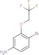 4-Bromo-3-(2,2,2-trifluoroethoxy)aniline