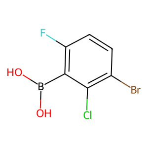 3-Bromo-2-chloro-6-fluorobenzeneboronic acid