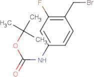 4-Amino-2-fluorobenzyl bromide, N-BOC protected