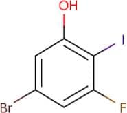 5-Bromo-3-fluoro-2-iodophenol