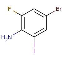 4-Bromo-2-fluoro-6-iodoaniline