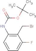 2-Amino-6-fluorobenzyl bromide, N-BOC protected