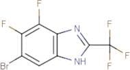 6-Bromo-4,5-difluoro-2-(trifluoromethyl)-1H-benzimidazole