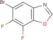 5-Bromo-6,7-difluoro-1,3-benzoxazole