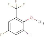 4-Fluoro-2-iodo-6-(trifluoromethyl)phenyl methyl ether