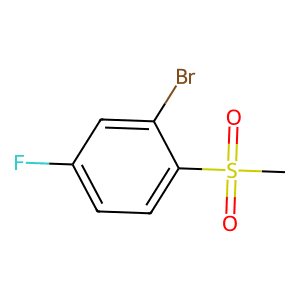 2-Bromo-4-fluorophenyl methyl sulphone