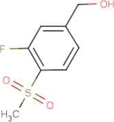 3-Fluoro-4-(methylsulphonyl)benzyl alcohol
