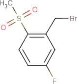 5-Fluoro-2-(methylsulphonyl)benzyl bromide