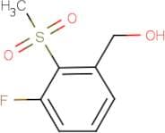 3-Fluoro-2-(methylsulphonyl)benzyl alcohol