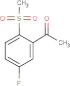 5'-Fluoro-2'-(methylsulfonyl)acetophenone