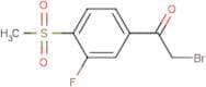 3-Fluoro-4-(methylsulphonyl)phenacyl bromide
