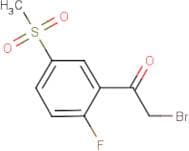 2-Fluoro-5-(methylsulphonyl)phenacyl bromide
