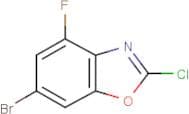 2-Chloro-6-bromo-4-fluoro-1,3-benzoxazole