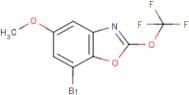 7-Bromo-5-methoxy-2-(trifluoromethoxy)-1,3-benzoxazole