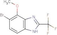 5-Bromo-4-methoxy-2-(trifluoromethyl)-1H-benzimidazole