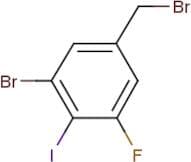 3-Bromo-5-fluoro-4-iodobenzyl bromide