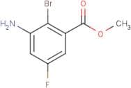 Methyl 3-amino-2-bromo-5-fluorobenzoate