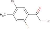 5-Bromo-2-fluoro-4-methylphenacyl bromide