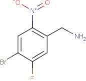 4-Bromo-5-fluoro-2-nitrobenzylamine