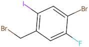 4-Bromo-5-fluoro-2-iodobenzyl bromide