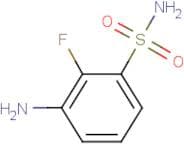 3-Amino-2-fluorobenzenesulphonamide