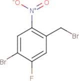 4-Bromo-5-fluoro-2-nitrobenzyl bromide
