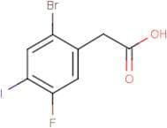 2-Bromo-5-fluoro-4-iodophenylacetic acid