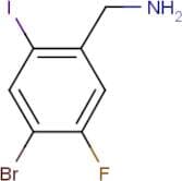 4-Bromo-5-fluoro-2-iodobenzylamine