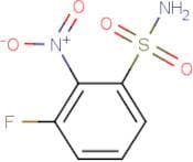 3-Fluoro-2-nitrobenzenesulphonamide