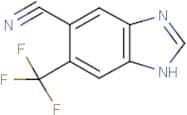 5-Cyano-6-(trifluoromethyl)-1H-benzimidazole