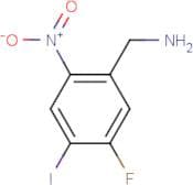 5-Fluoro-4-iodo-2-nitrobenzylamine