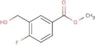 Methyl 4-fluoro-3-(hydroxymethyl)benzoate