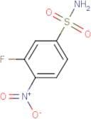 3-Fluoro-4-nitrobenzenesulphonamide