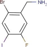 2-Bromo-5-fluoro-4-iodobenzylamine