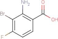 2-Amino-3-bromo-4-fluorobenzoic acid