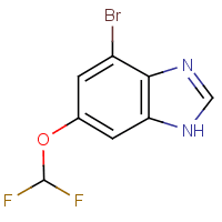 4-Bromo-6-(difluoromethoxy)-1H-benzimidazole