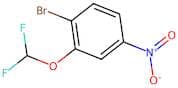 4-Bromo-3-(difluoromethoxy)nitrobenzene