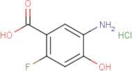 5-Amino-2-fluoro-4-hydroxybenzoic acid hydrochloride