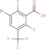 3-Bromo-2,6-difluoro-5-(trifluoromethyl)benzoic acid